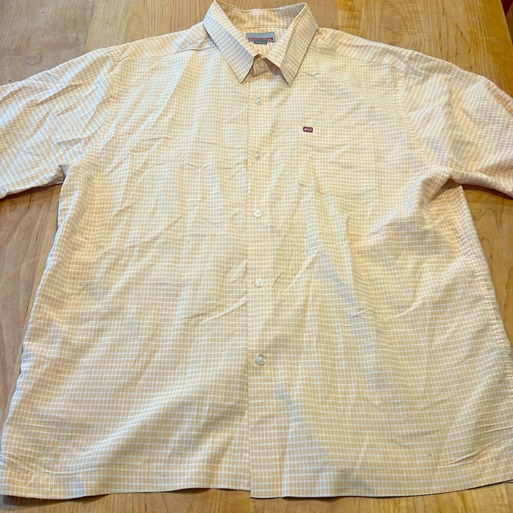 Men’s XL Quiksilver Short Sleeve Summer Plaid